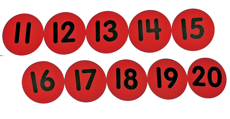 Numbered Markers