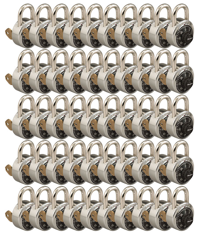 Black Key-Controlled MasterLock QUICK SHIP Pack of 50