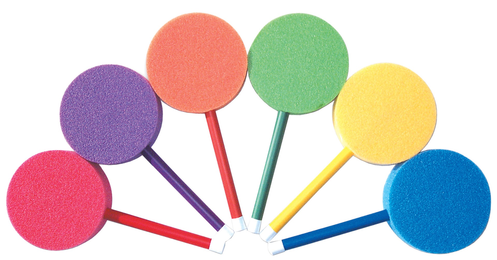 6-Color Set Badminton Paddles (12" Handle)