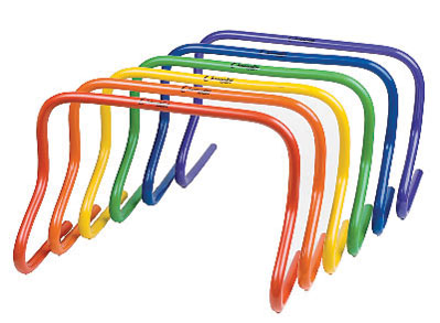 12" Speed Hurdles 6 Color Set w/ Bag