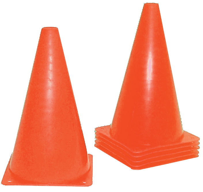 9" Orange Cones
