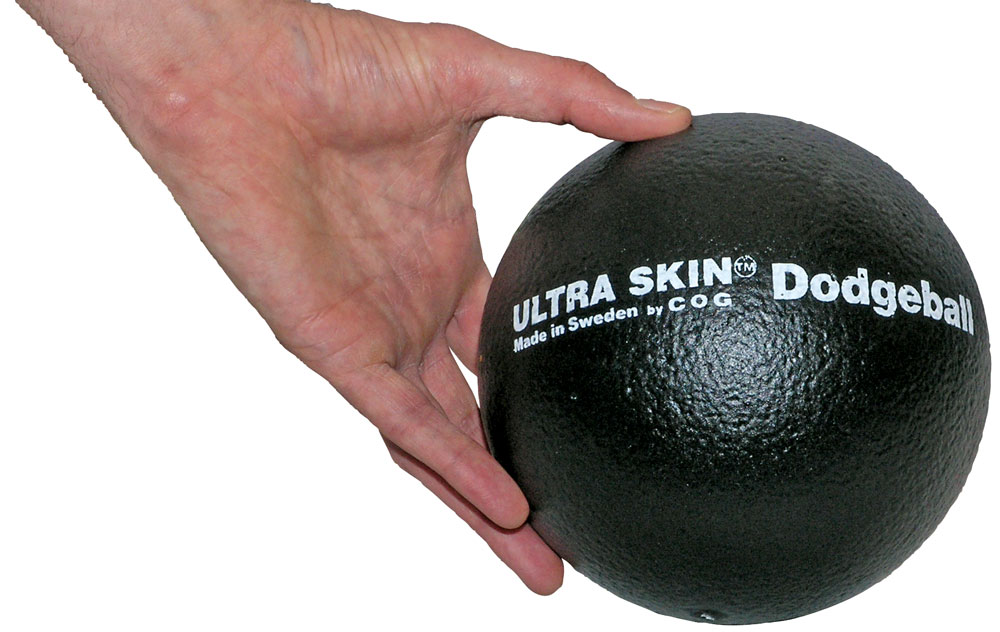 Ultra Skin Black Foam Dodgeball