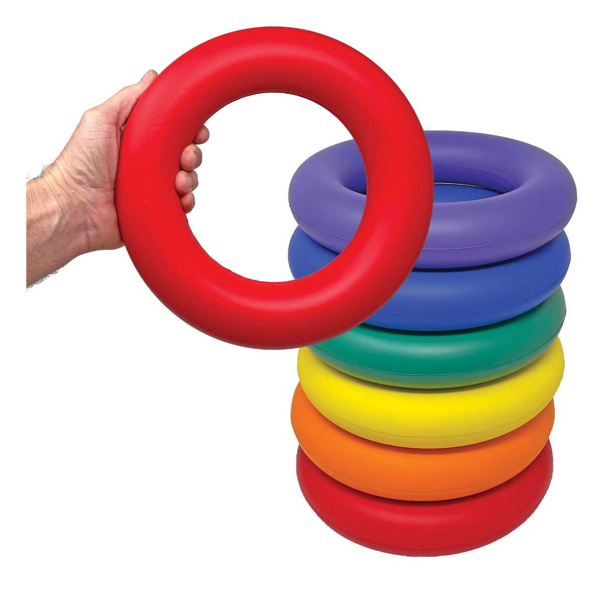 Oversize Foam Deck Tennis Rings