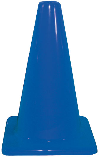 Blue 12" Vinyl Cone