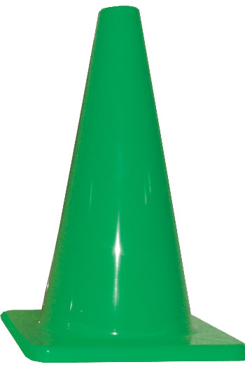 Green 18" Vinyl  Cone