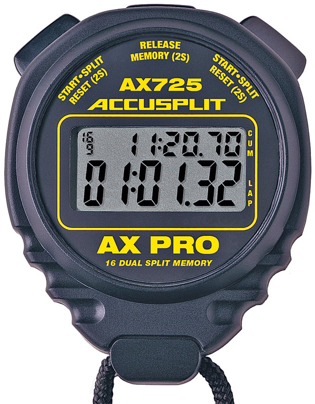 Accusplit AX PRO 16-Memory Stopwatch