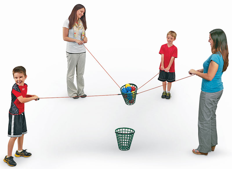 Bucket Ball Transfer Cooperative Game