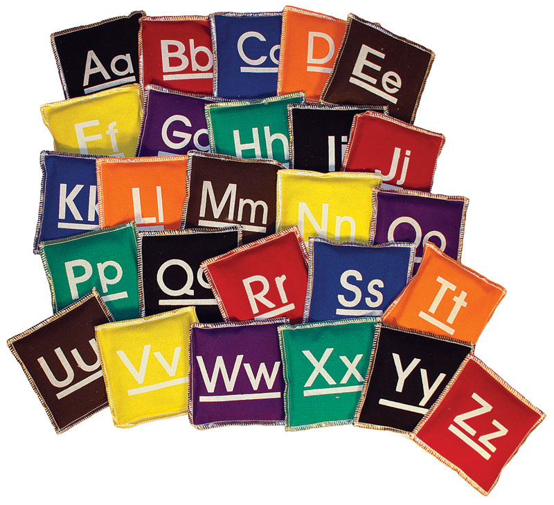 Alphabet Bean Bag Set