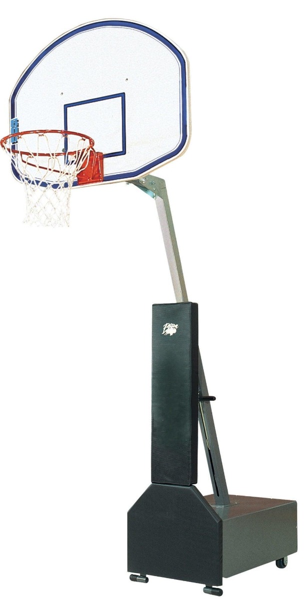 Club Court Graphite Portable Basketball System