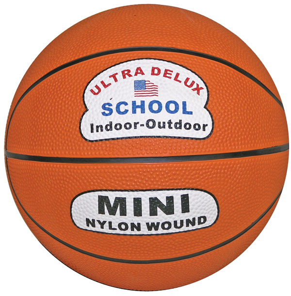 Mini 22" Rubber Orange Basketball