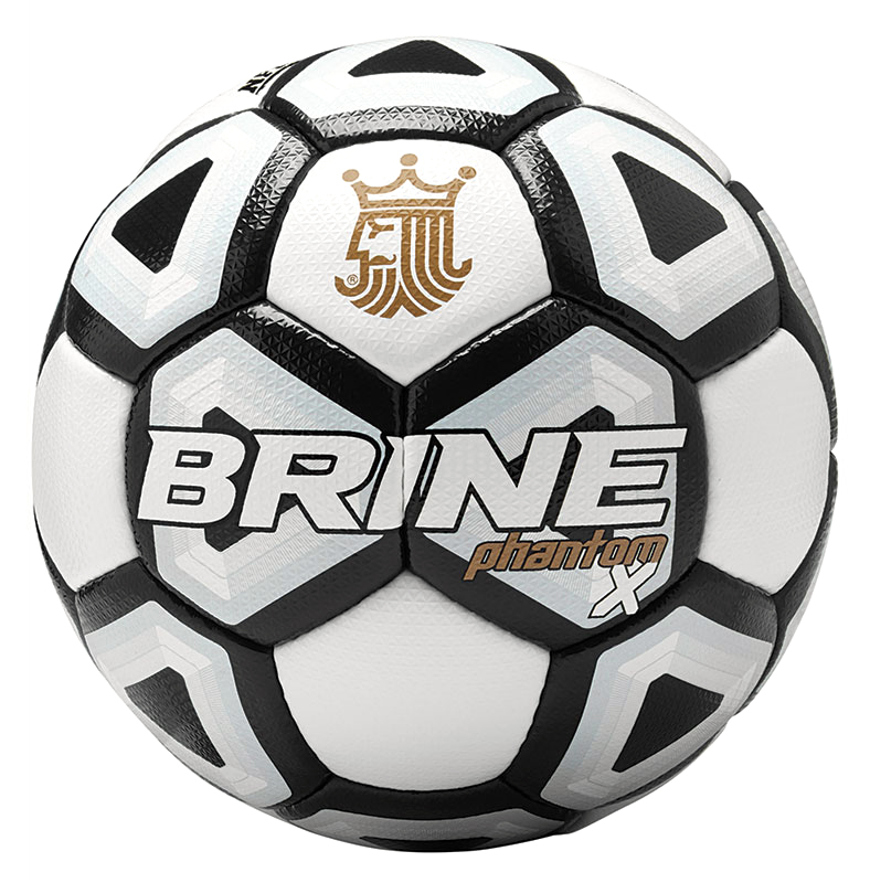 Brine Phantom X Black Official Size 5 Soccer Ball