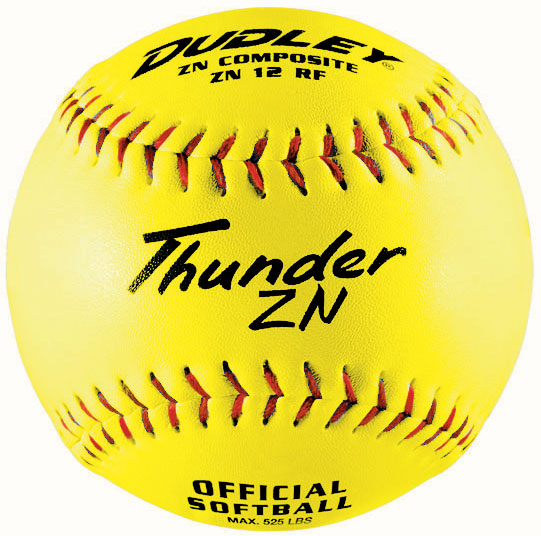 Dudley ZN12RFY Thunder ZN Composite case of 72 .44/525 Softballs