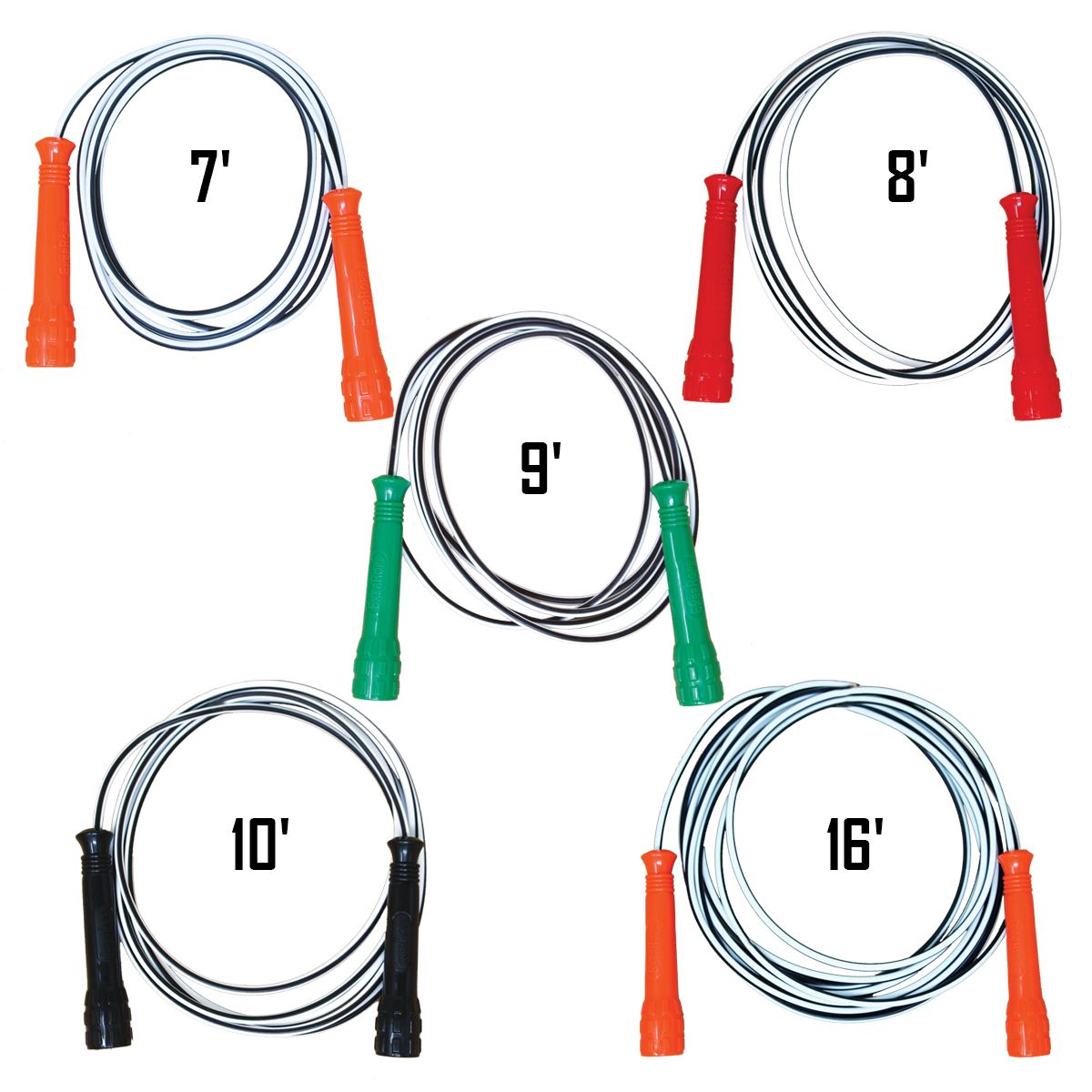 High-Quality ExerRope™ Licorice Speed Rope