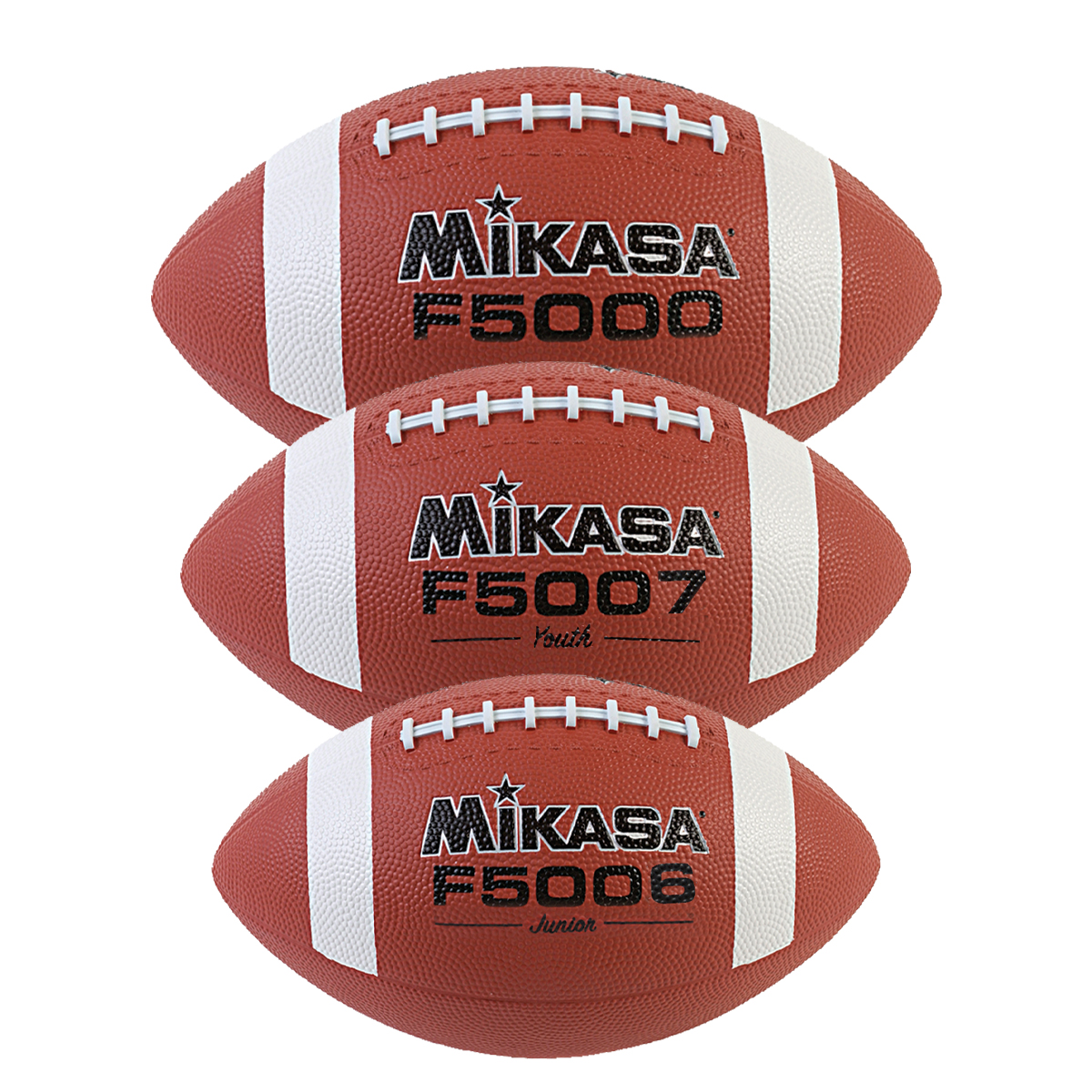 Mikasa Rubber Footballs