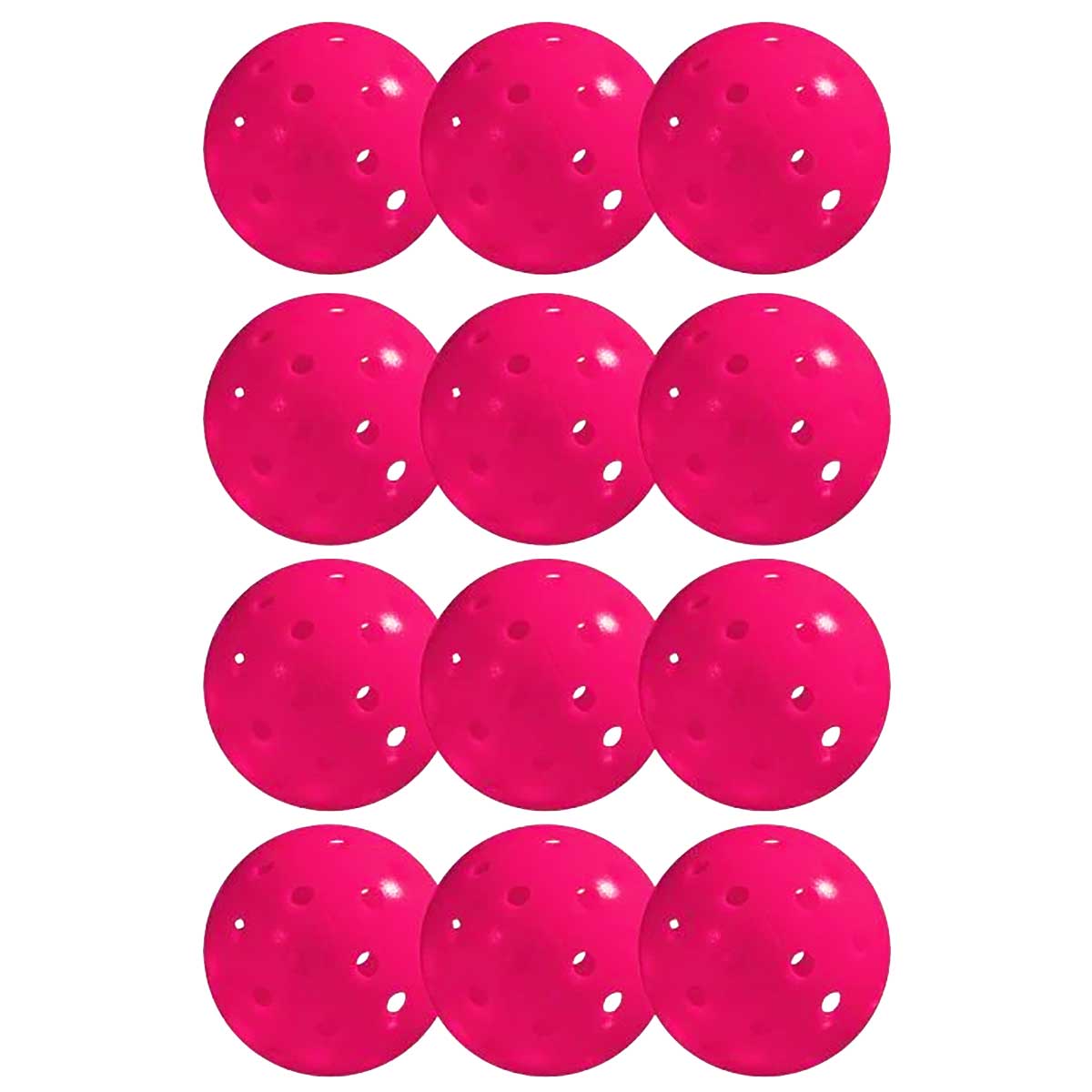 Franklin X-40 Pink Pickleballs Pack of 12