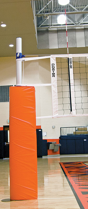 Porter Powr-Rib® II 3" Volleyball Standards w/ Padding