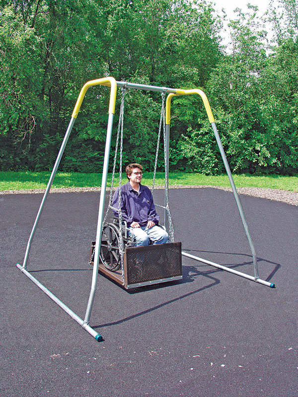 Wheelchair Swing Platform
