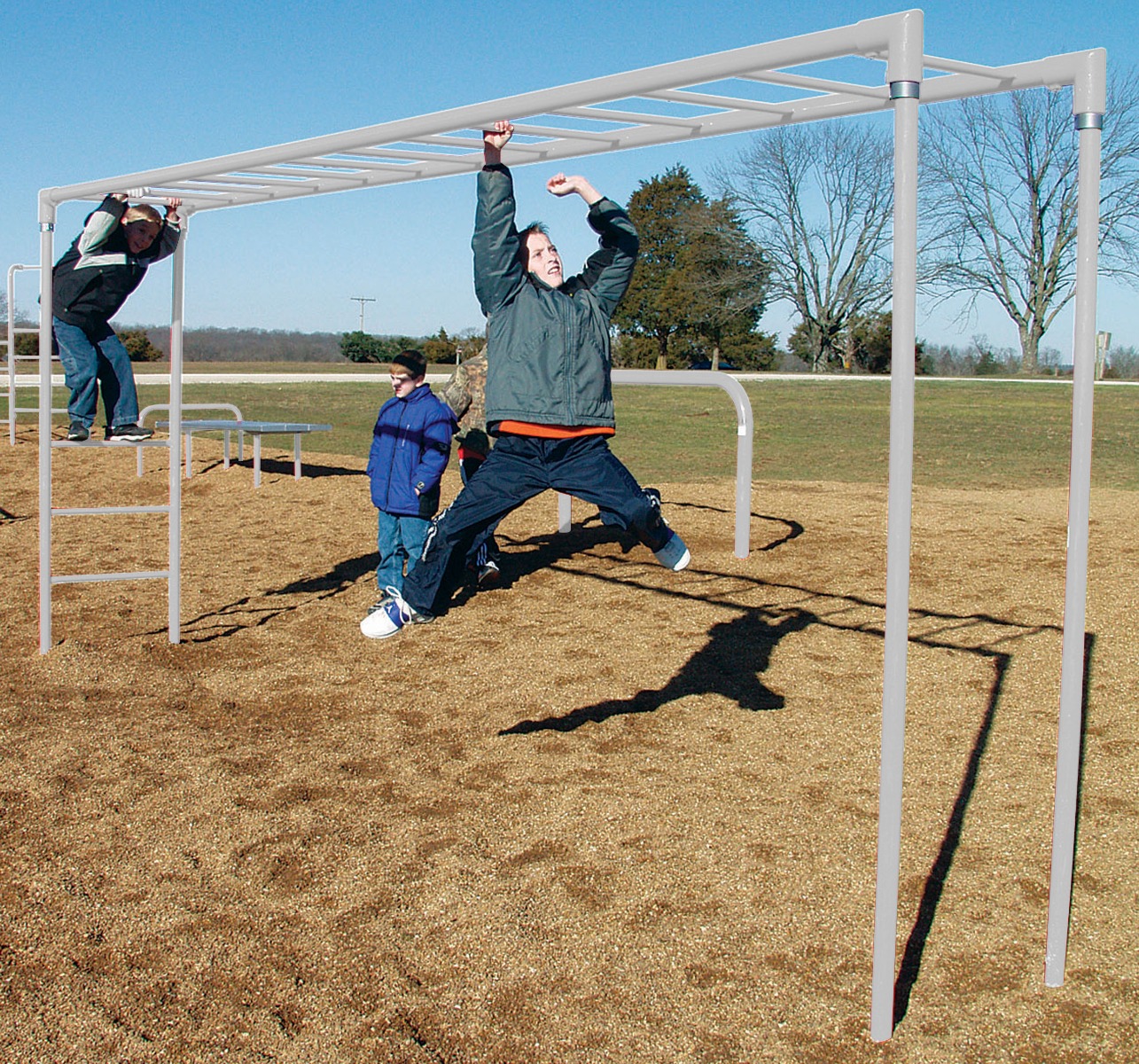 Junior Horizontal Ladder (galvanized)