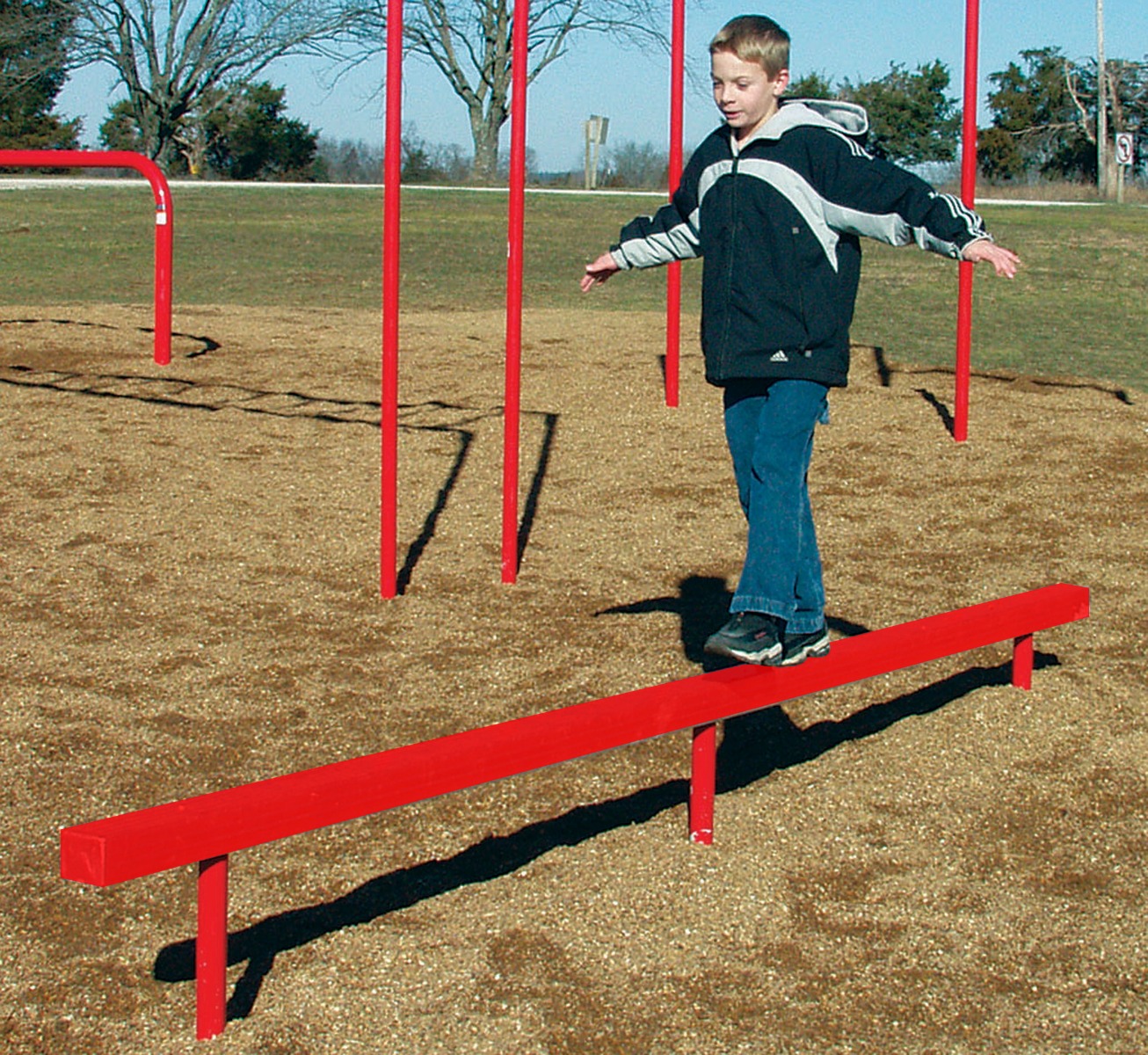 Aluminum Balance Beam (powder coated)