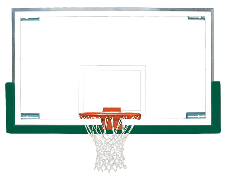 Bison Tall Glass Basketball Backboard