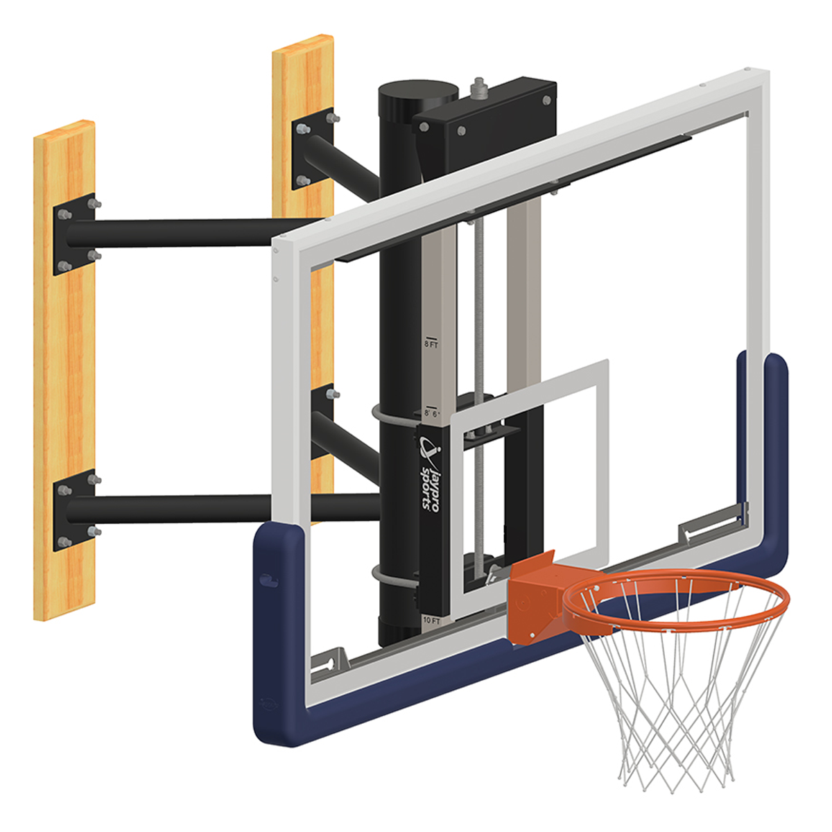 Glass Board Wall-Mounted Shooting Station