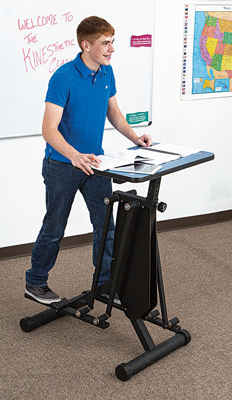 Kinesthetic Heavy-Duty Strider Desk
