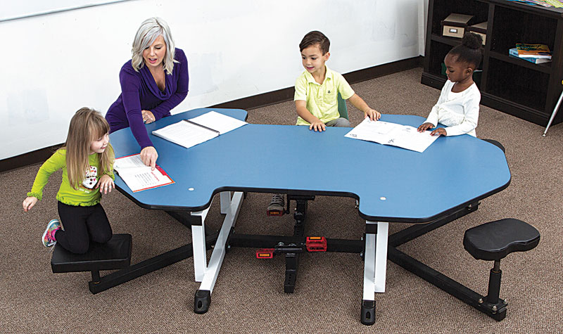 6-person Standing Variety Desk