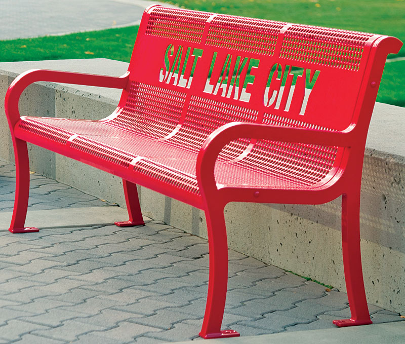 4' Lexington Bench - Fiesta