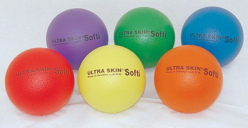 Ultra Skin Softi Foam Ball 6-Color Set