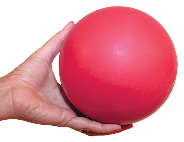 High Density 6" Vinyl Coated Foam Ball