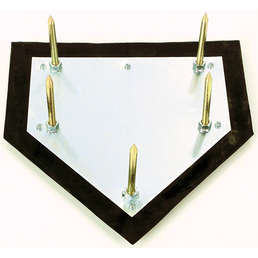 Major League Home Plate with Spikes