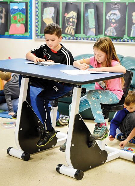 2-person Pedal Desk
