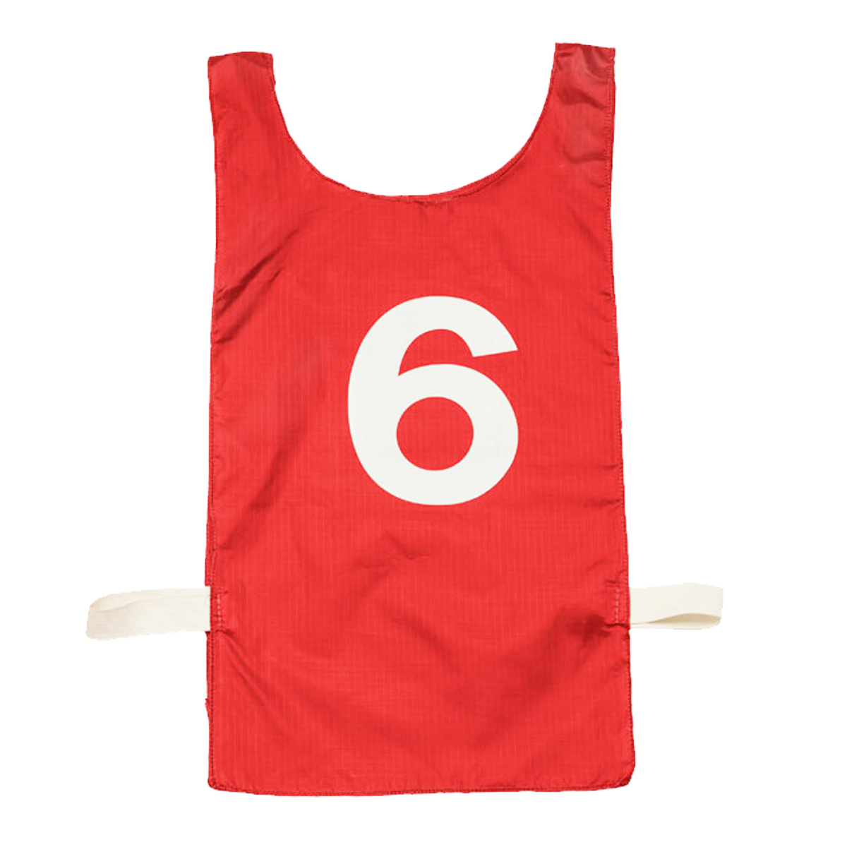 Red Nylon Pinnies w/ Numbers