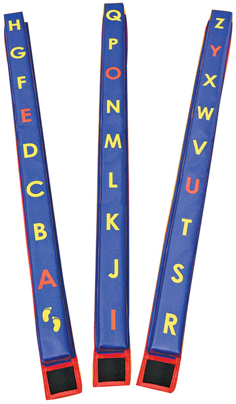 WeeKidz® Alphabet Balance Beams (set of 3)