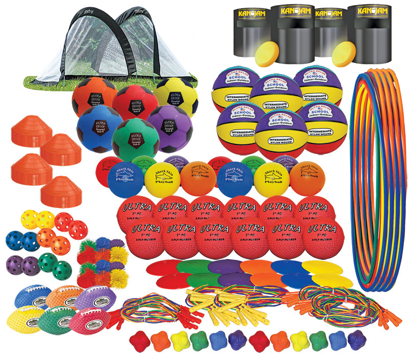 Recess PE Pack, (Sized for a School)