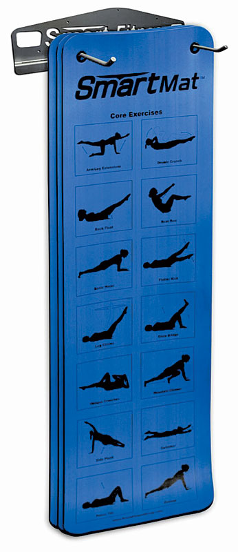 Wall Mount Mat Rack Package