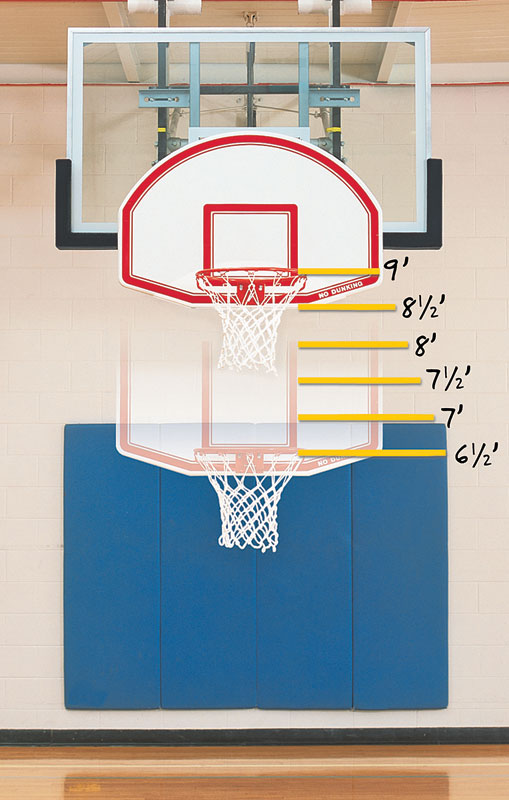 Bison Easy-Up Youth Mini Basketball Units