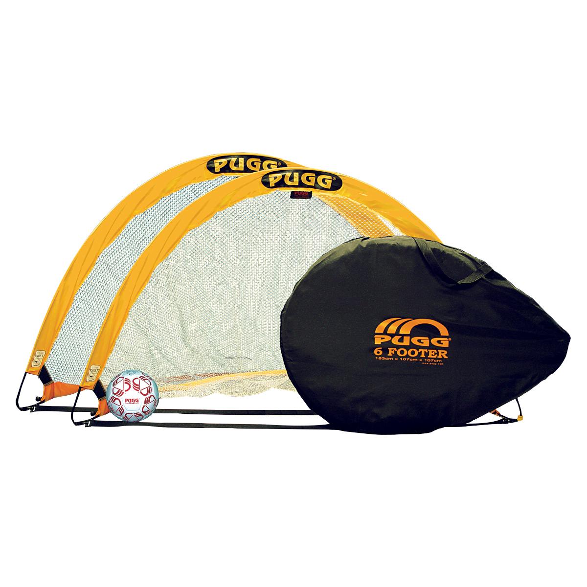 Pugg 6' Soccer Goals (Pair)
