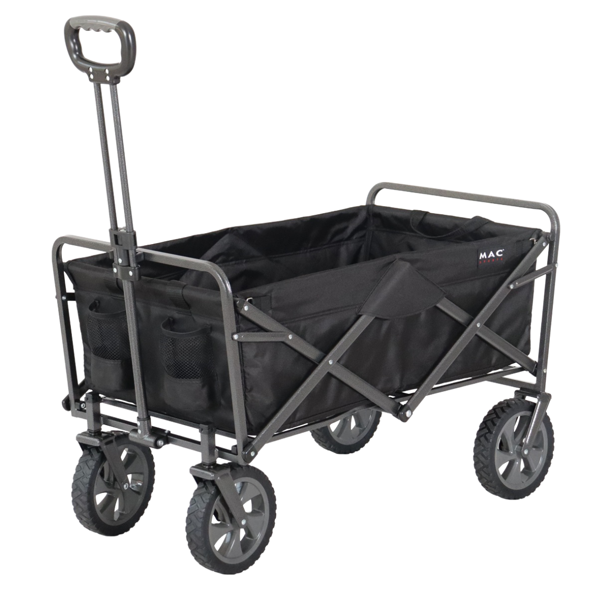 Folding Utility Wagon (Black)