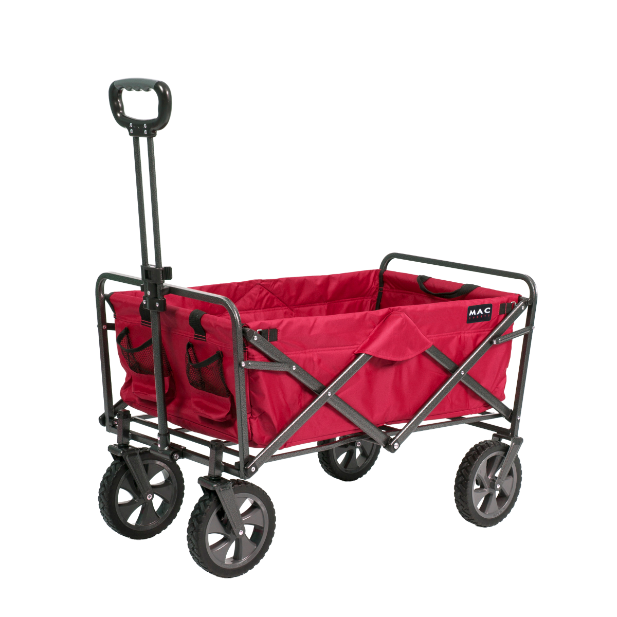Folding Utility Wagon (Red)