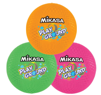 Mikasa Neon Playground Ball Set of 3