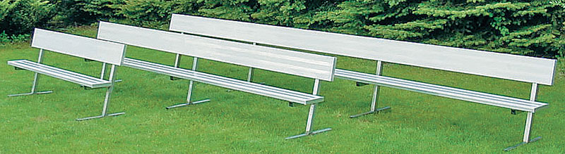 15'L Portable Unpainted Bench