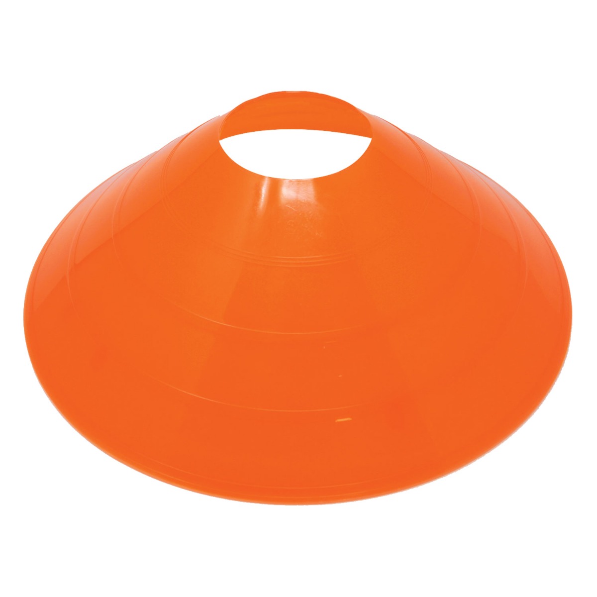 Large Poly Half Cone (orange)