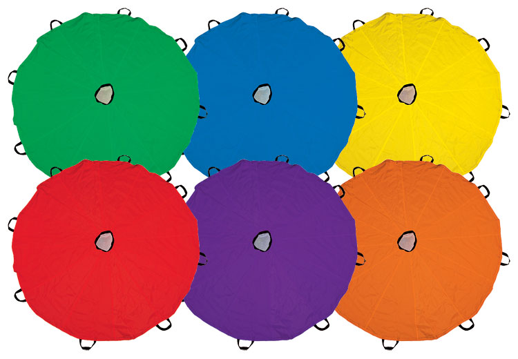Heavy-Duty Parachutes 6' Set 