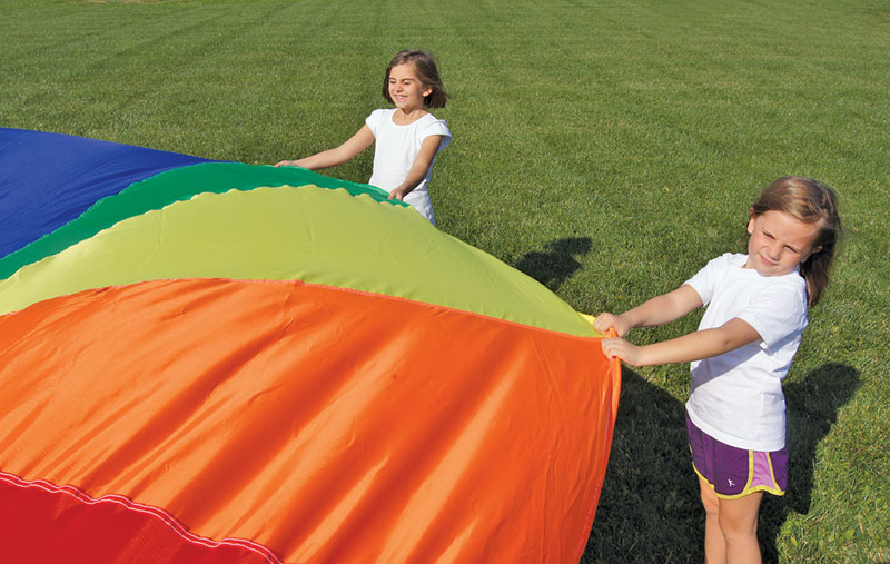 12' Easy Grip Swirl Parachute