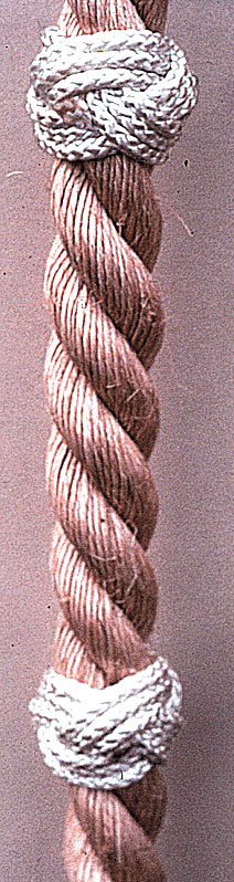 Manila Climbing Ropes w/ Rest Grip Knots