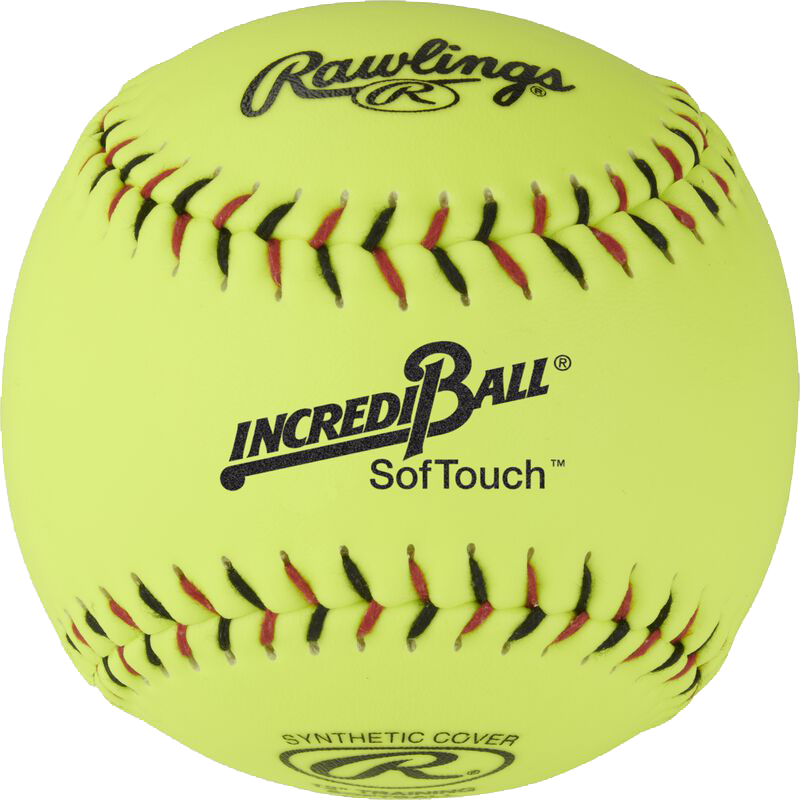 12" Yellow Soft Touch Incrediball Softball
