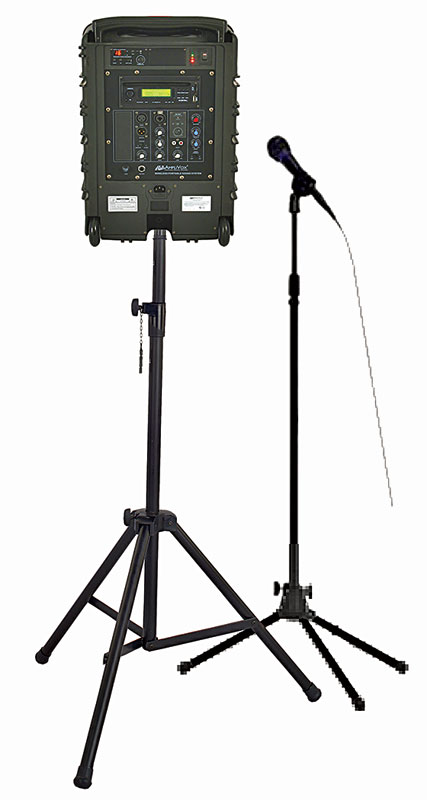 Basic Package includes SW800, a tripod, and a mic stand.