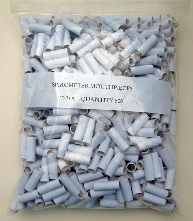 500 Disposable Spirometer Paper Mouthpieces