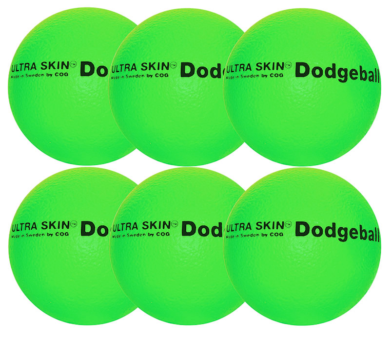 Neon Green Ultra Skin Foam Dodgeballs